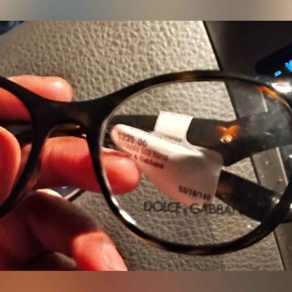 Dolce & Gabana Frames glasses Brand new $235 Value tortoise shell